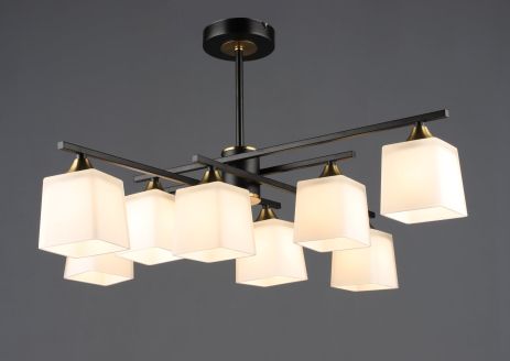 Декоративна люстра B N6668/8 BK+COP