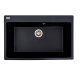 Мийка гранітна для кухні VALESO BOGEMA 7850 Чорний металік матова