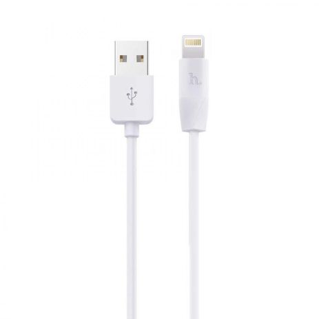 USB Cable Hoco X1 Rapid Lightning 2.1A White 2m