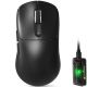 Беспроводная мышь ATTACK SHARK V5 42000 DPI PAW3950MAX,8K,Nordic 52840,20000FPS Черная