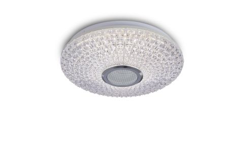 Світлодіодний музичний світильник смарт VALESO LY369-400 WH для спальні та дитячої кімнати 48W+5W RGB Білий Світлодіодний музичний світильник смарт VALESO LY369-400 WH для спальні та дитячої кімнати 48W+5W RGB Білий