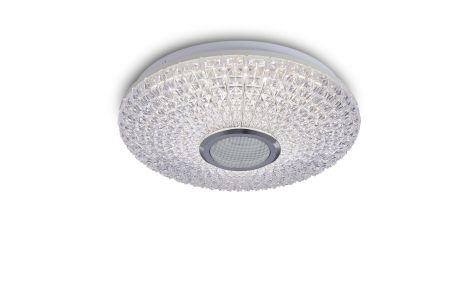 Светодиодный музыкальный светильник смарт VALESO LY369-400 WH для спальни и детской комнаты 48W+5W RGB Белый