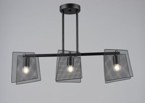 Люстра в стилі лофт Sirius B S2469/3, чорна