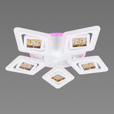 Люстра светодиодная Valeso V 2133-5C-TL WH с пультом управления Люстра светодиодная Valeso V 2133-5C-TL WH с пультом управления