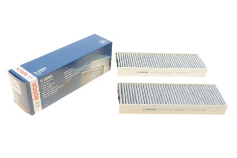 Фильтр салона CITROEN C4, JEEP AVENGER, OPEL CORSA F, пара, BOSCH (1987435608)