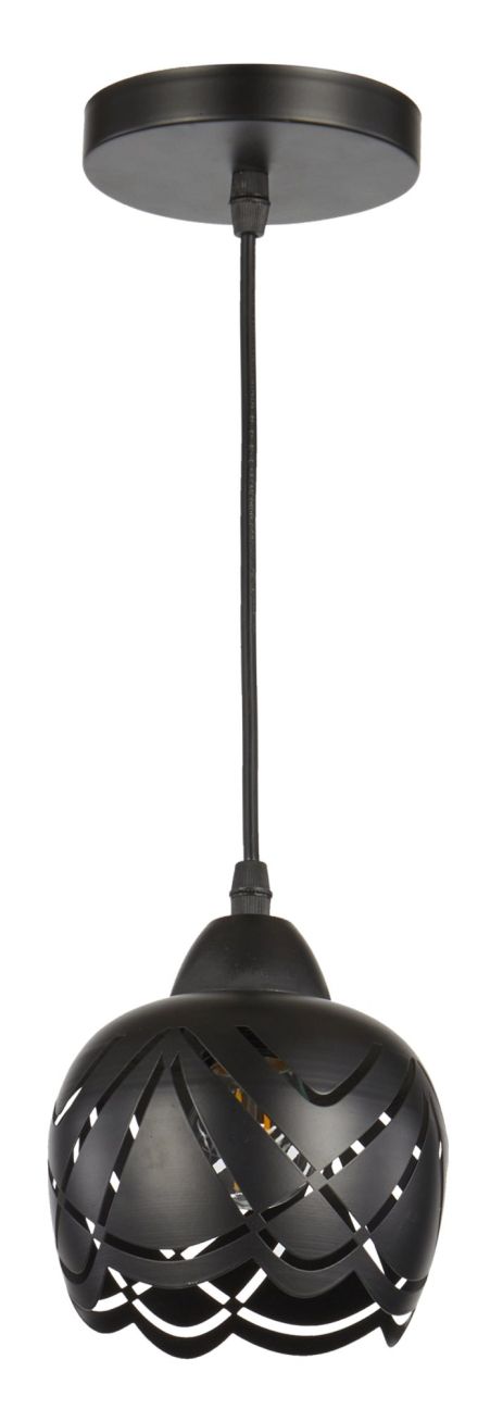 Підвісна люстра INTEREES IS 6166-1 BK