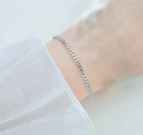 Браслет товстий ланцюг унісекс сталь