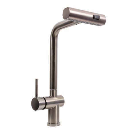 PVD черный кухонный смеситель Platinum IB2013BR