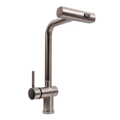 PVD черный кухонный смеситель Platinum IB2013BR