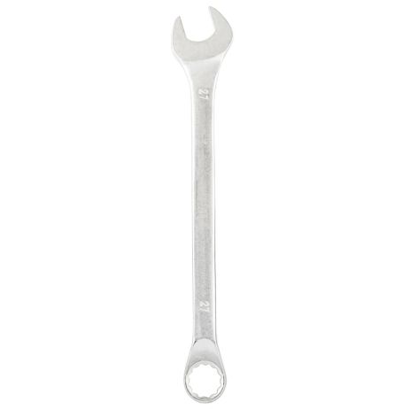 Ключ ріжково-накидний глибокий 27мм CrV satine SIGMA 6024271