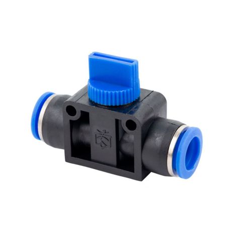 Соединение цанговое (с краном) Ø8×8мм SIGMA 7026771