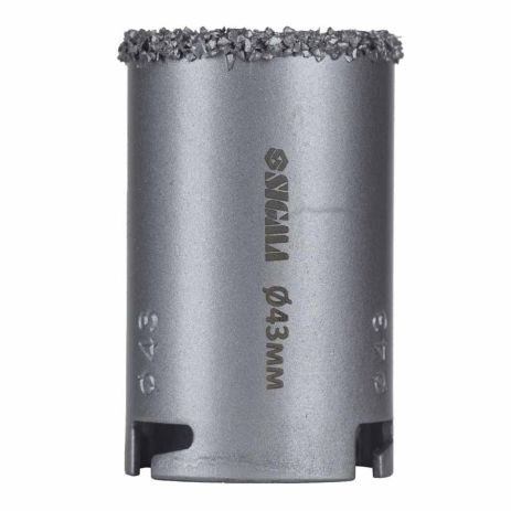 Кільцева коронка з вольфрамовим напиленням 43мм SIGMA 1512121 Кільцева коронка з вольфрамовим напиленням 43мм SIGMA 1512121