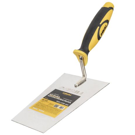 Шпаклювальна кельма нержавіюча Profi 180×108мм SIGMA 8327141, чотирикутна