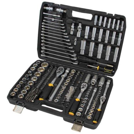 Комплект торцевых насадок и бит 1/4", 3/8", 1/2" 216шт CrV SIGMA 6003841