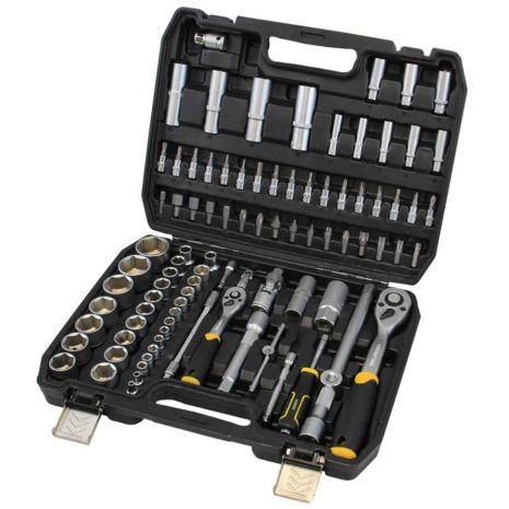 Набір торцевих насадок і біт 1/4", 1/2" 94шт CrV mid SIGMA 6003761