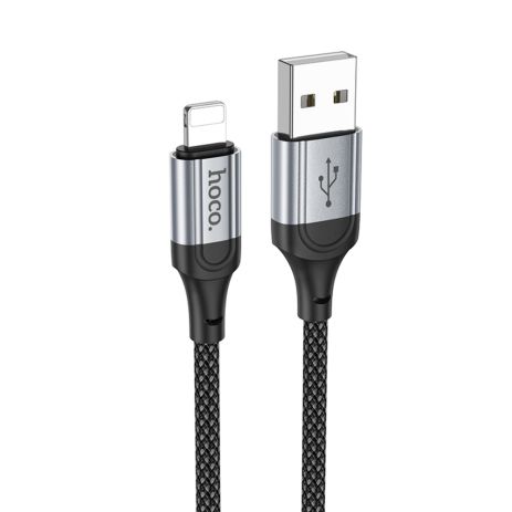 Кабель Hoco X102 USB to Lightning черный