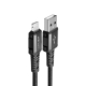 Кабель Acefast C1-02 USB to Lightning 1.2m черный Кабель Acefast C1-02 USB to Lightning 1.2m черный