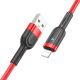 Кабель Hoco U117 USB to Lightning 1.2m красный