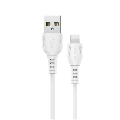 Кабель Borofone BX51 USB to Lightning 1m білий