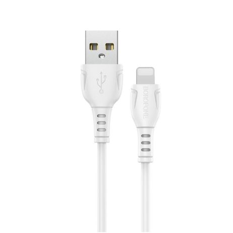 Кабель Borofone BX51 USB to Lightning 1m білий Кабель Borofone BX51 USB to Lightning 1m білий