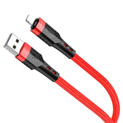 Кабель Borofone BU35 USB to Lightning 1.2m красный