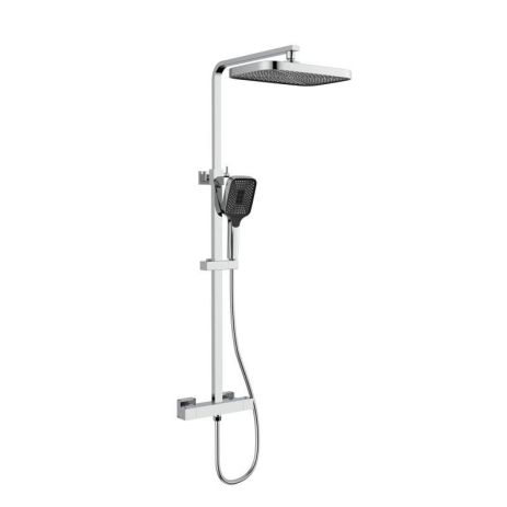 Термостатическая душевая система Qtap Sloup для двух потребителей QTSL57103KNC Chrome