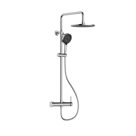 Душова система універсальна Qtap Sloup на два споживачі QT57103OC Chrome