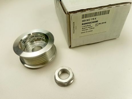 Шків генератора Audi A4/A5/A6/Q5/A8, VW Touareg, Porsche Cayenne/Panamera, VAG (059903119K)