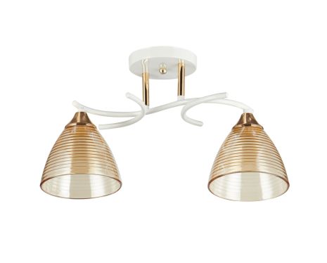 INTEREES IS 5007-2 WH+FG, декоративна люстра