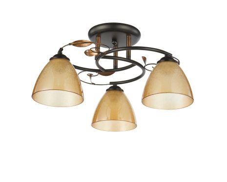 INTEREES IS 70233-3 BK+BG, декоративна люстра