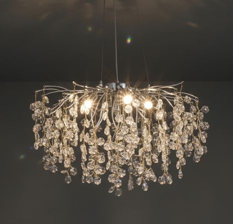 Подвесная хрустальная люстра Sirius WM-7015/800 хром