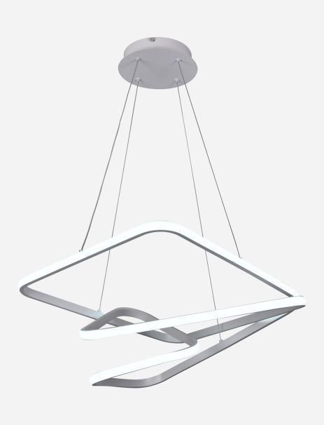 Люстра світлодіодна підвісна INTEREES IS LCD3066 WT