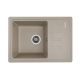 Кухонная гранитная мойка VALESO LIANA 6243, матовая Сафари