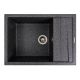 Гранитная кухонная мойка VALESO CASCADA 7050 матовая, цвет Графит Гранитная кухонная мойка VALESO CASCADA 7050 матовая, цвет Графит