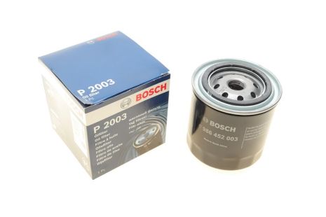 Фільтр оливи CHRYSLER 300C, CHRYSLER 300M, CHRYSLER CIRRUS, BOSCH (0986452003)