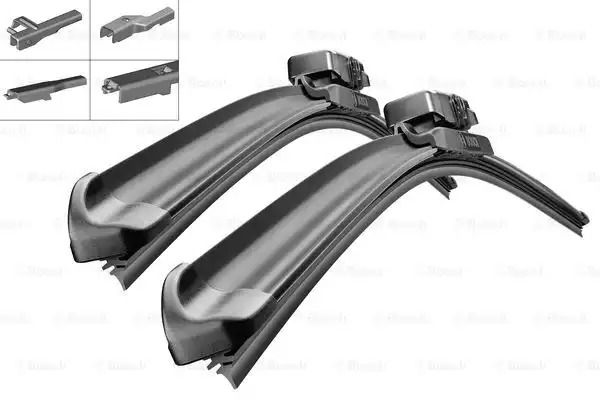 Комплект щеток стеклоочистителя бескаркасных Bosch Aerotwin Multi-Clip 550/4 Комплект щеток стеклоочистителя бескаркасных Bosch Aerotwin Multi-Clip 550/4