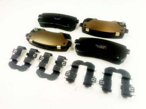 Колодки задние тормозные Santa Cruz, Sonata, Elantra, Tucson, Accent, Sorento II/III, MOBIS (58302C5A00)