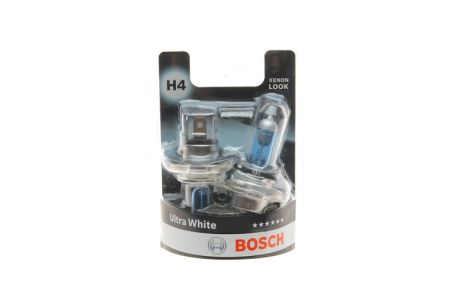 Лампа Ultra Ultra 4200K H4 бокс 2 шт., H4, TOYOTA 0050185, BOSCH (1987301440)