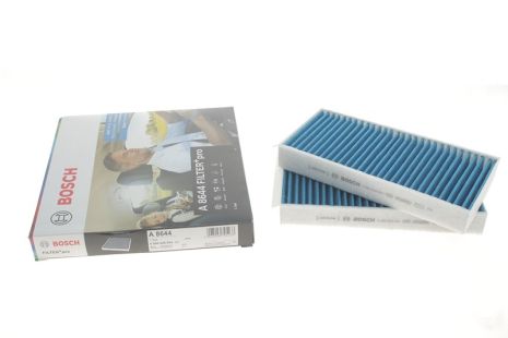 Фільтр салону з активованим вугіллям BMW 64116823726, BMW 2,пара, BOSCH (986628644)