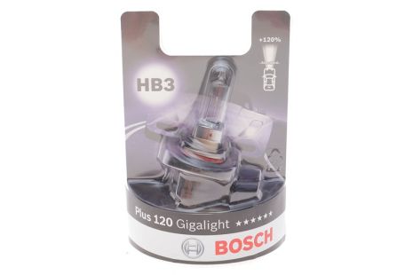 Лампа розжарювання фари далекого світла CITROËN C5, SAAB 9-7X, HB3, BOSCH (1987301131)