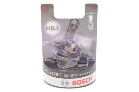 Лампа розжарювання фари далекого світла CITROËN C5, SAAB 9-7X, HB3, BOSCH (1987301131)