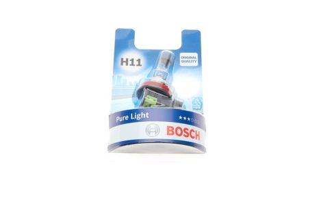 1987301339 BOSCH Лампа H11 PGJ19-2 12V PURE LIGHT, H11, BOSCH (1987301339)