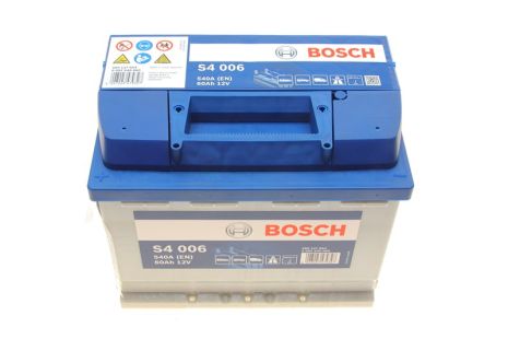 Батарея акумуляторна Bosch 12В 60Аг 540А(EN) L+