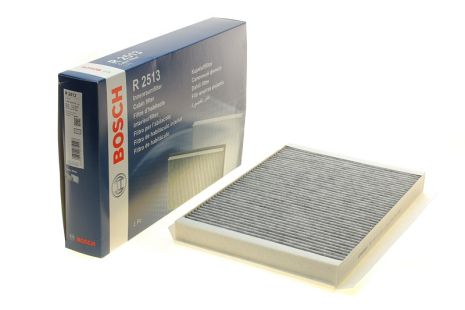 Фільтр салону з активованим вугіллям MERCEDES-BENZ SPRINTER, VOLKSWAGEN CRAFTER, BOSCH (1987432513)