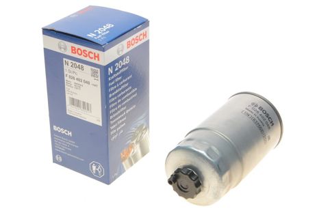 Фільтр паливний ALFA ROMEO 147, FIAT DOBLO, ALFA ROMEO 156, BOSCH (F026402048)