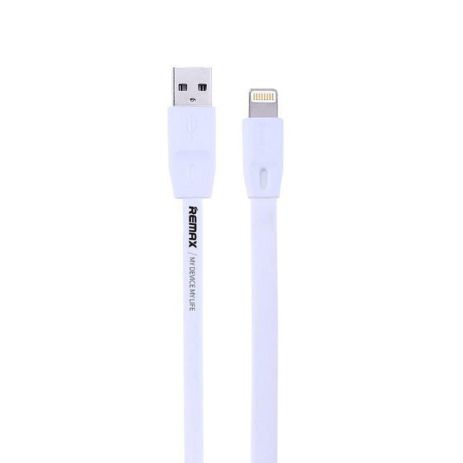 Кабель USB Remax RC-001i, USB to Lightning (1m) white Кабель USB Remax RC-001i, USB to Lightning (1m) white