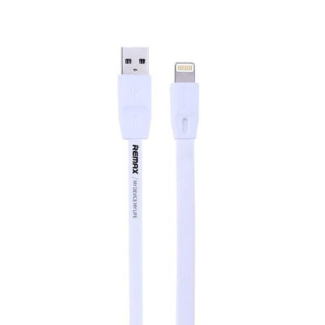 USB кабель Remax RC-001i Lightning (1m) white USB кабель Remax RC-001i Lightning (1m) white