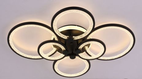 Світлодіодна люстра IS K39556-2+2+2 TL BK