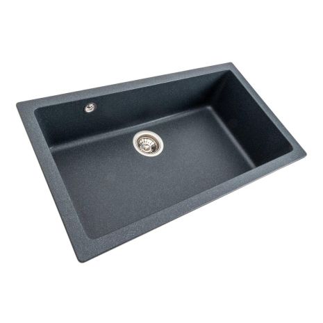 Гранітна мийка для кухні VALESO PARUANA 7945 матова Антрацит