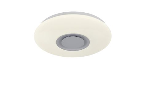 LED Smart Music Ceiling Light VALESO LY565-500 WH with Bluetooth Speaker 60W+5W RGB White